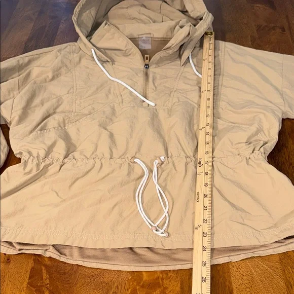 CALIA Women's Tan Utility Anorak with Drawcord Waist - Picture 8 of 14